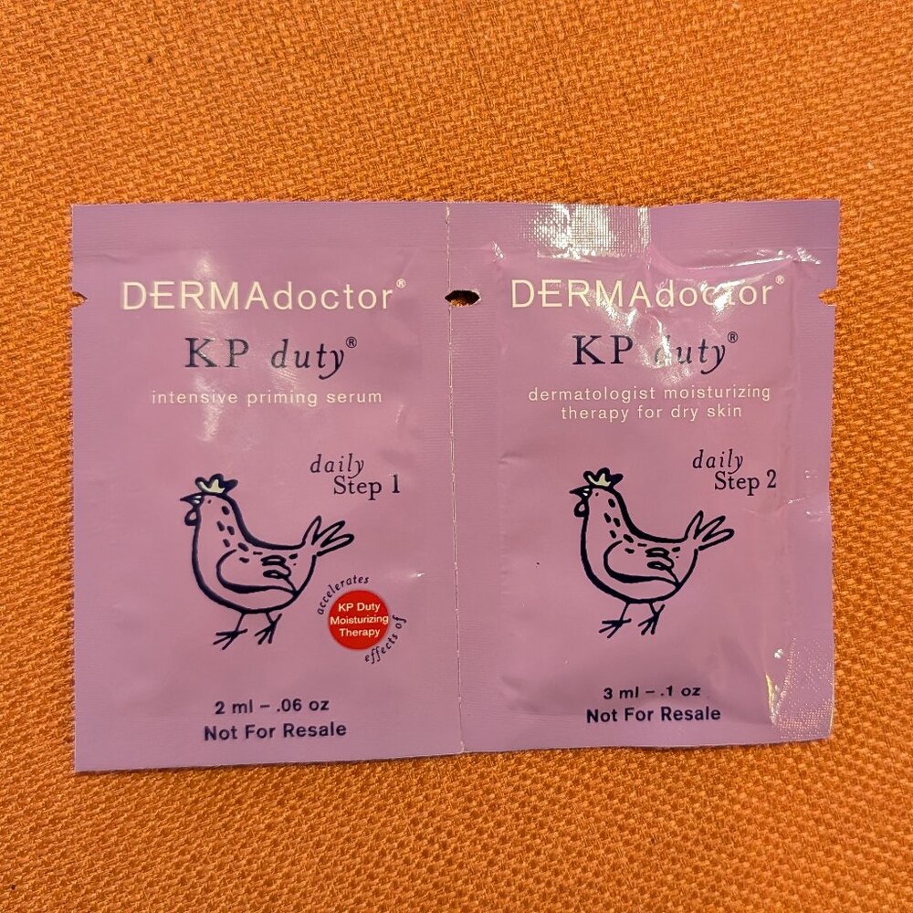 DERMAdoctor KP Duty Samples (Intensive priming serum & moisturizer)